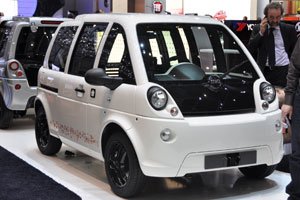 mia electrics präsentiert innovative Fahrzeuge.
