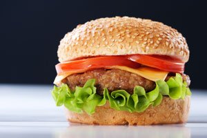 Forscher entwickeln fleischfreie Burger.