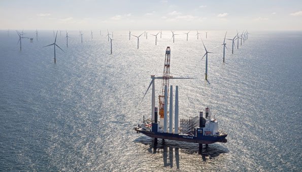 Zweitgrösster Offshore-Windpark Europas eröffnet in Holland
