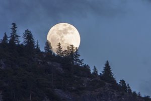 Seltenes Super-Mond-Phänomen bringt schlaflose Nächte