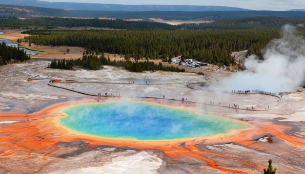 Supervulkan im Yellowstone-Park grösser als vermutet