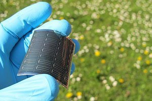 Flexible Solarzellen: Die Produktionspreise sinken.
