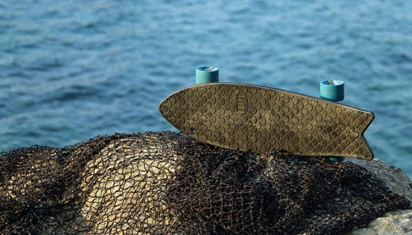 Upcycling: Wie aus Fischernetzen das Skateboard Minnow von Bureo entsteht