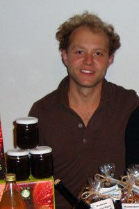 Florian Buchwalder (38), Bio-Bauer.